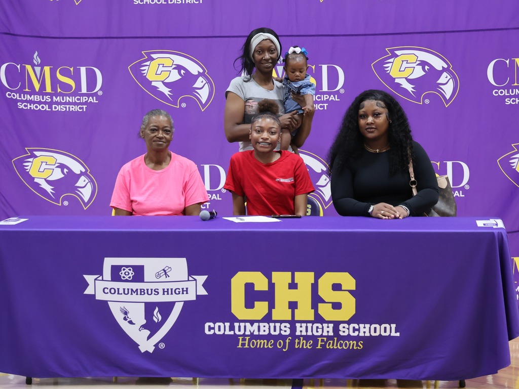 Columbus High School hosted Academic Signing Day for seniors on Tuesday morning. 