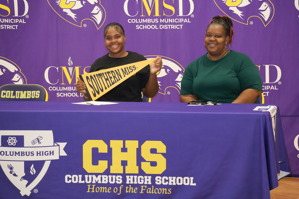 Columbus High School hosted Academic Signing Day for seniors on Tuesday morning. 