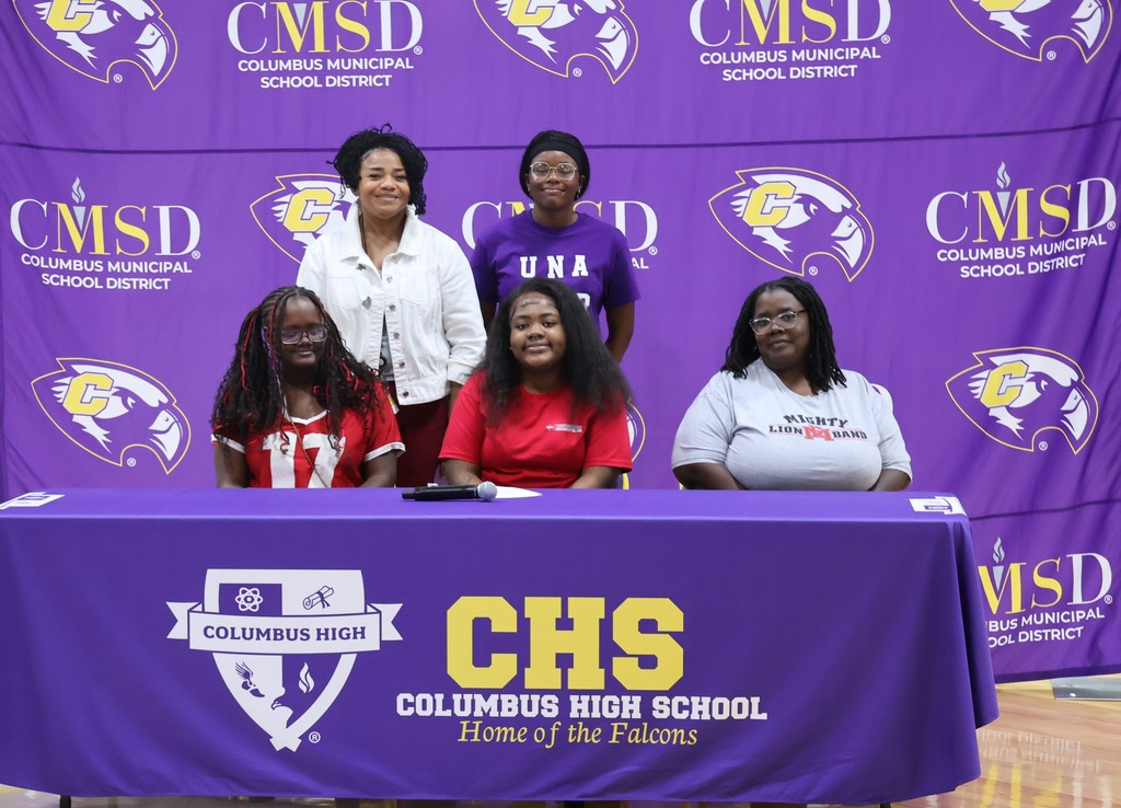 Columbus High School hosted Academic Signing Day for seniors on Tuesday morning. 