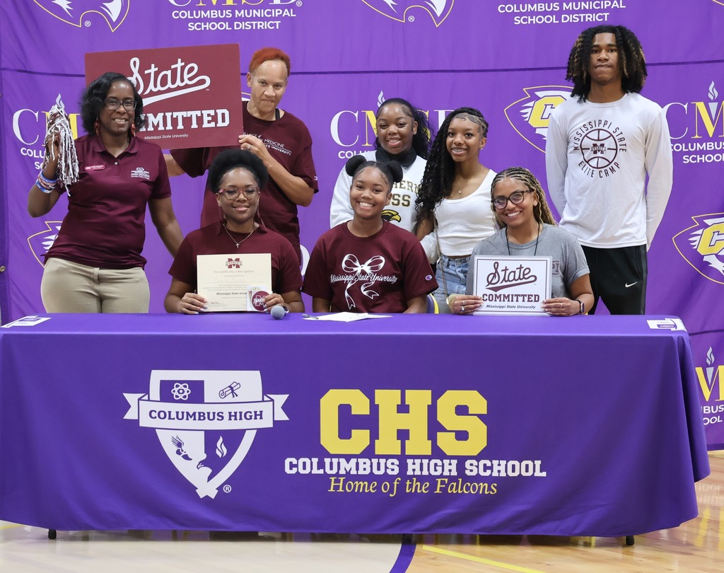 Columbus High School hosted Academic Signing Day for seniors on Tuesday morning. 