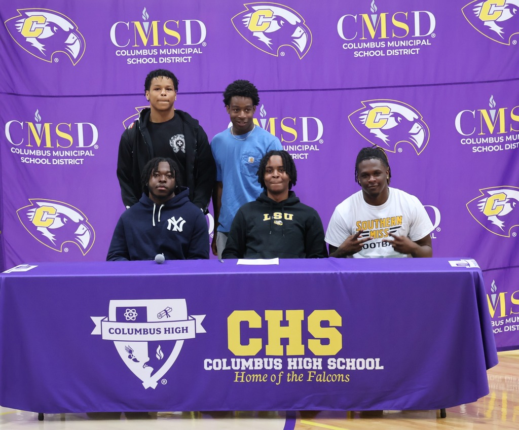 Columbus High School hosted Academic Signing Day for seniors on Tuesday morning. 