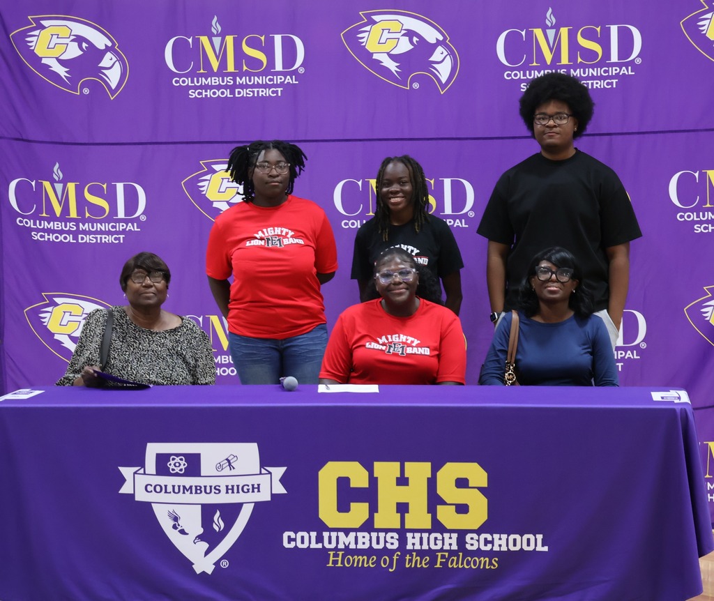 Columbus High School hosted Academic Signing Day for seniors on Tuesday morning. 