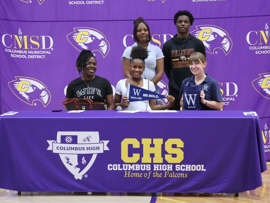 Columbus High School hosted Academic Signing Day for seniors on Tuesday morning. 