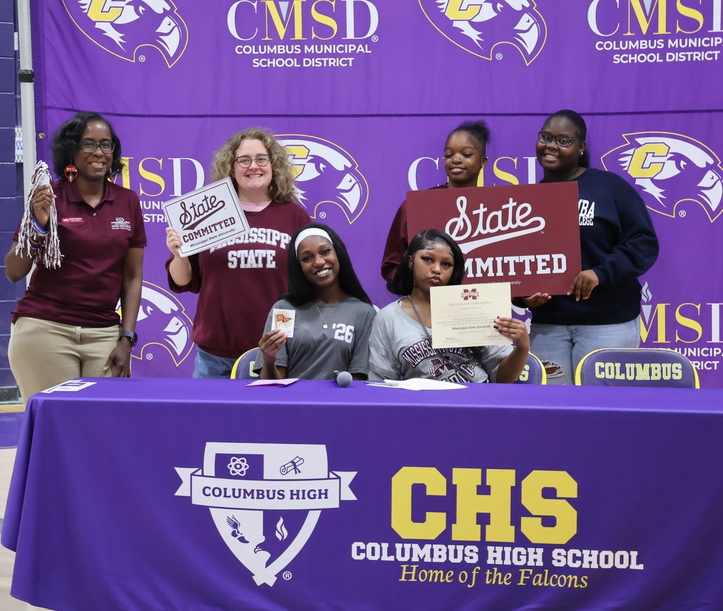 Columbus High School hosted Academic Signing Day for seniors on Tuesday morning. 