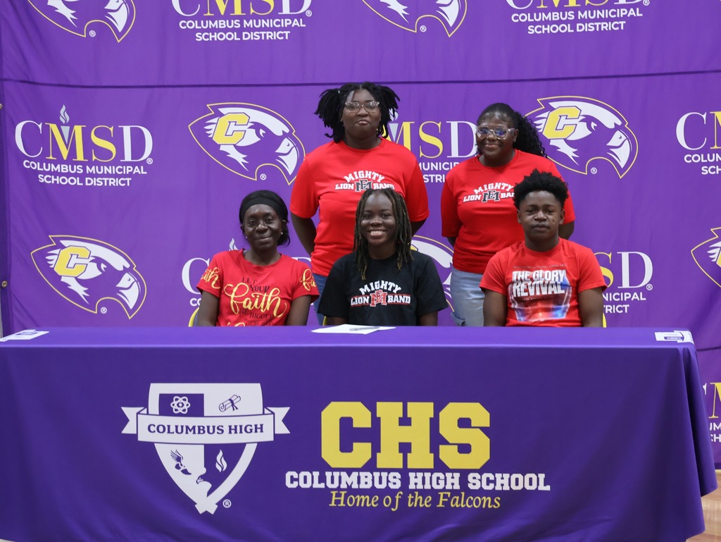 Columbus High School hosted Academic Signing Day for seniors on Tuesday morning. 