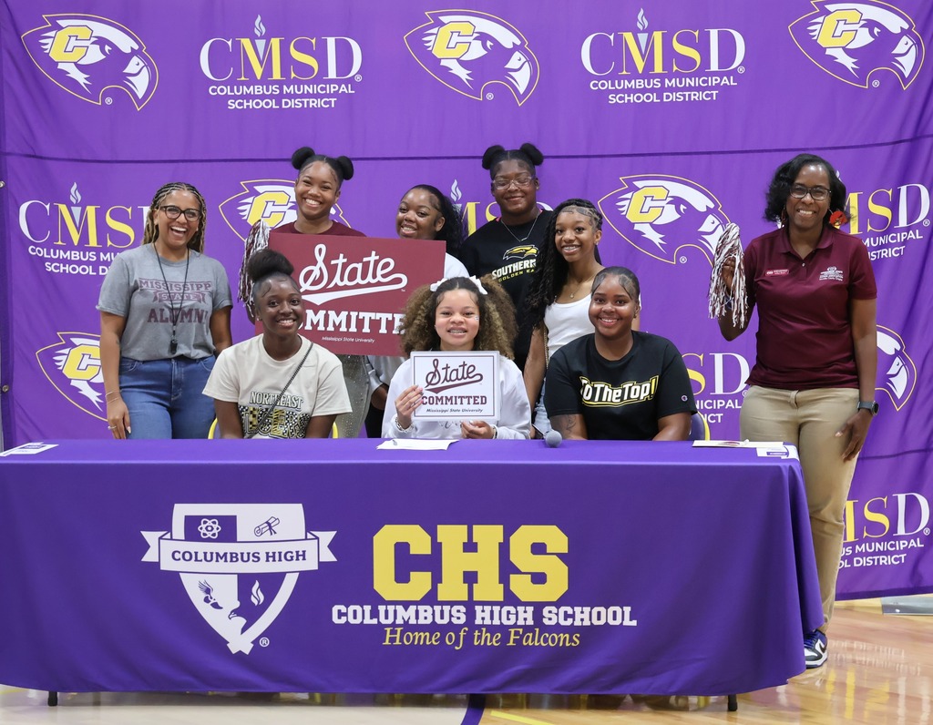 Columbus High School hosted Academic Signing Day for seniors on Tuesday morning.  Congratulations, students! 