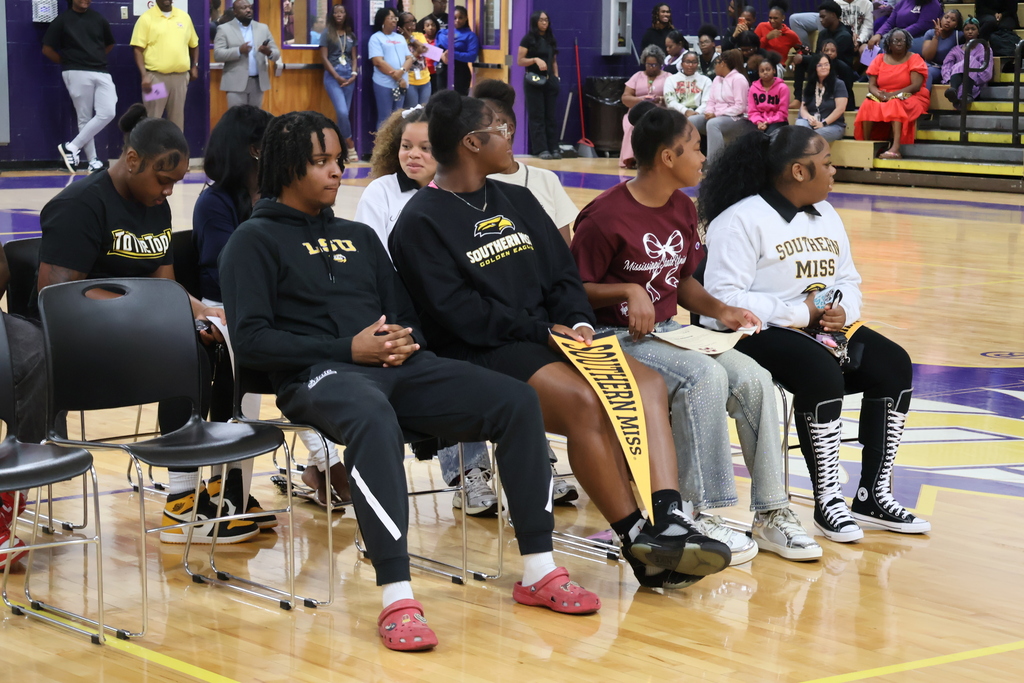 Columbus High School hosted Academic Signing Day for seniors on Tuesday morning.  Congratulations, students! 