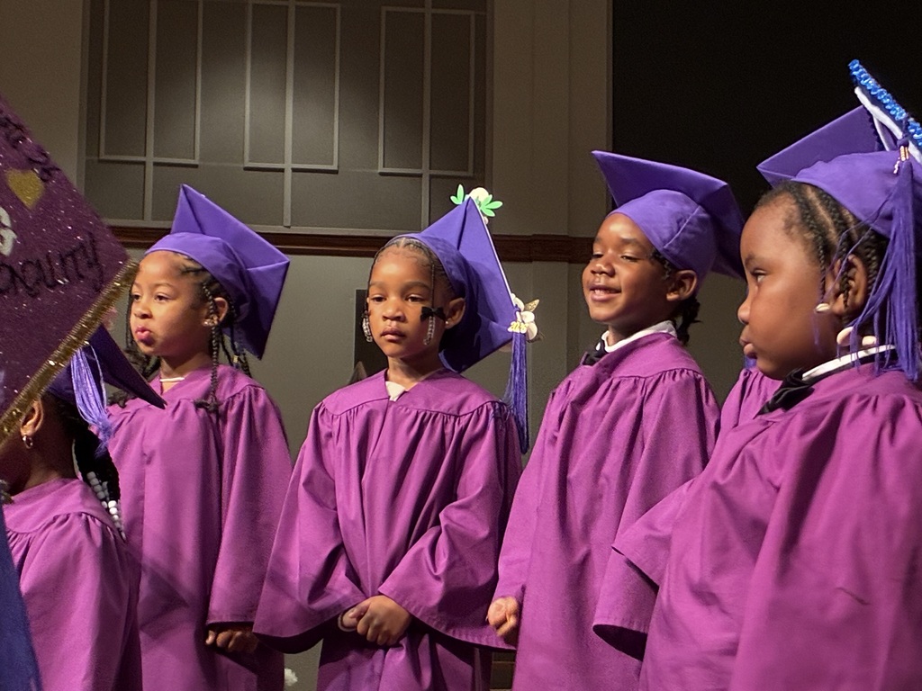 The Stokes-Beard Elementary Pre-K class donned their cap and gown Thursday morning to celebrate their graduation with family and friends.