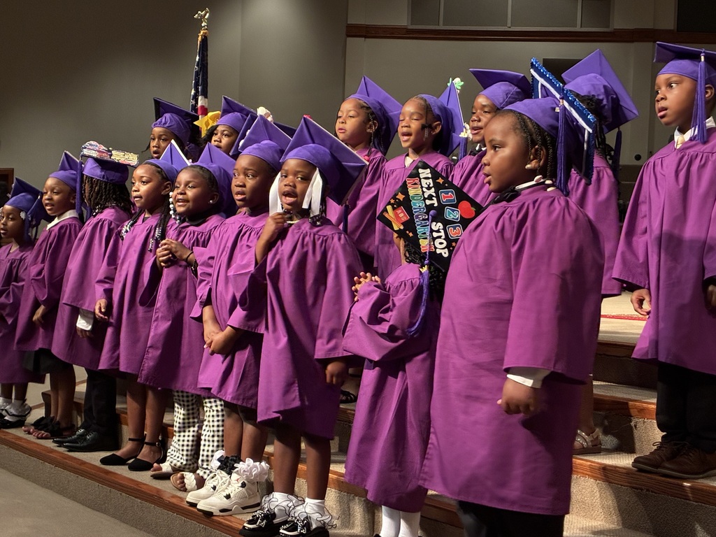 The Stokes-Beard Elementary Pre-K class donned their cap and gown Thursday morning to celebrate their graduation with family and friends.