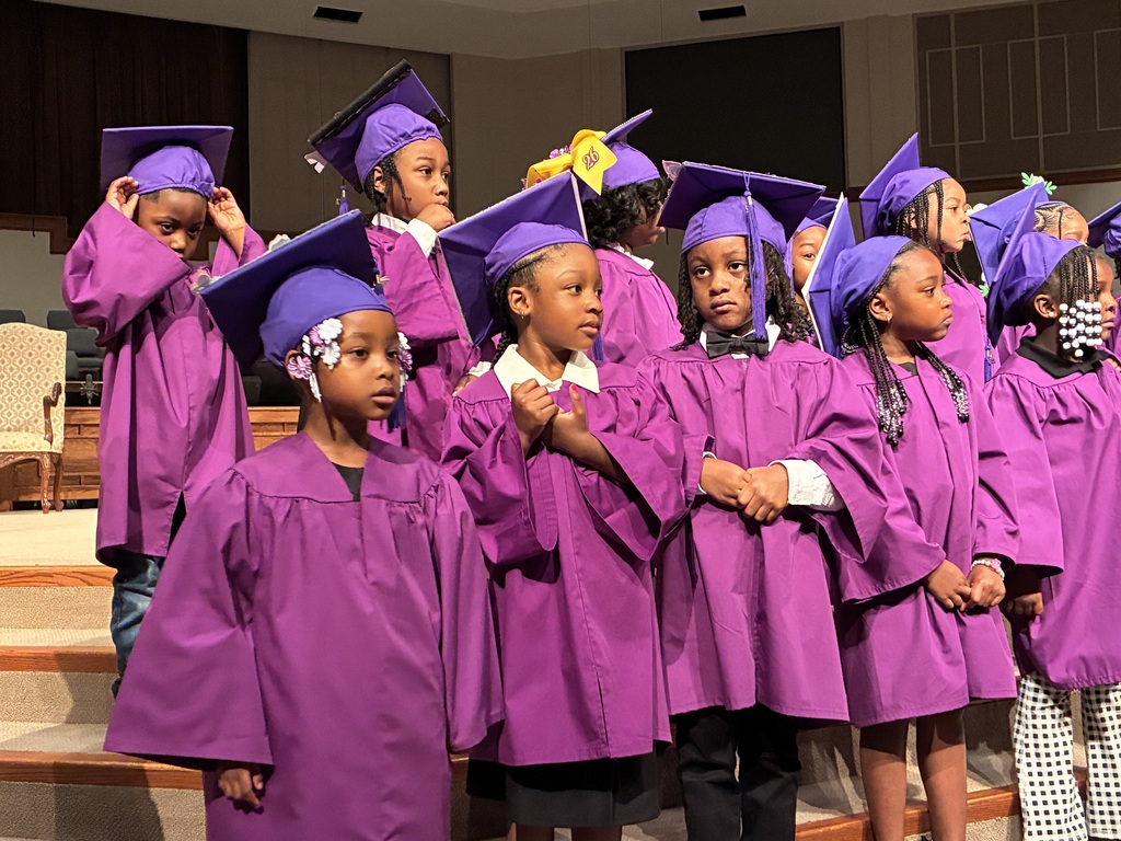 The Stokes-Beard Elementary Pre-K class donned their cap and gown Thursday morning to celebrate their graduation with family and friends.