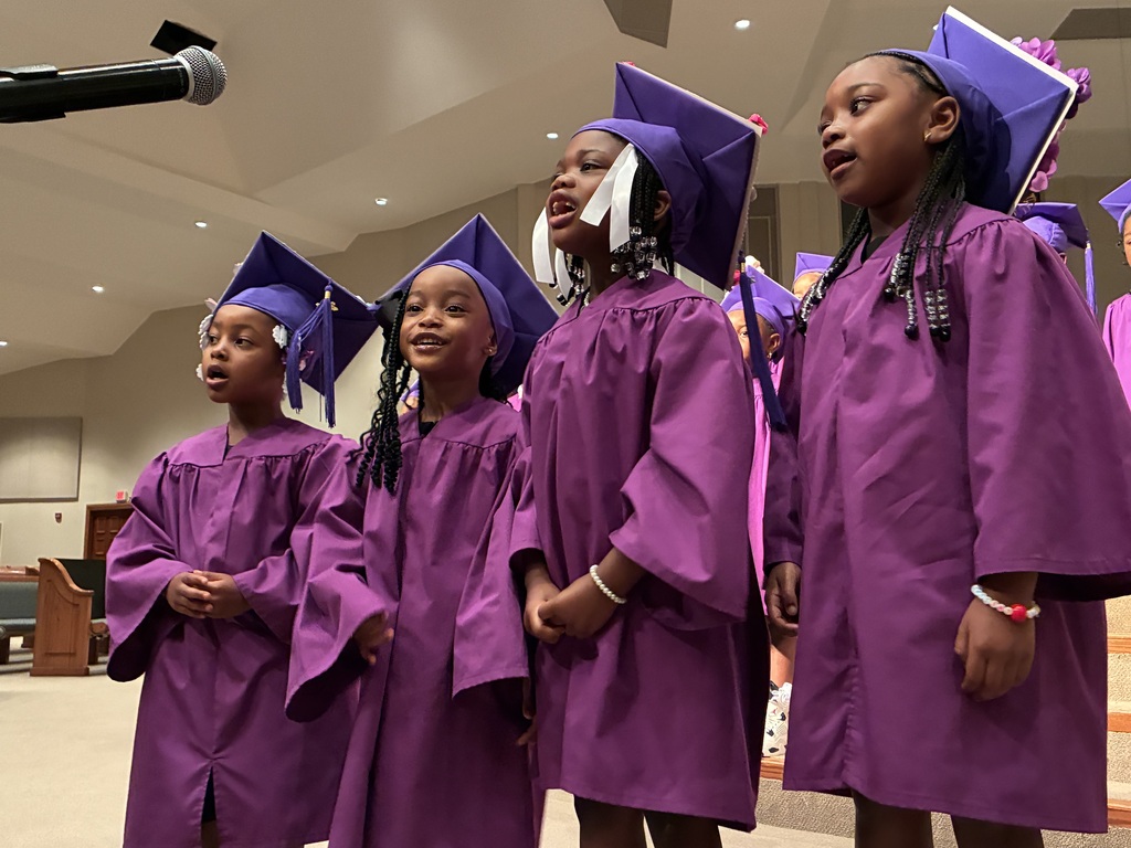 The Stokes-Beard Elementary Pre-K class donned their cap and gown Thursday morning to celebrate their graduation with family and friends.