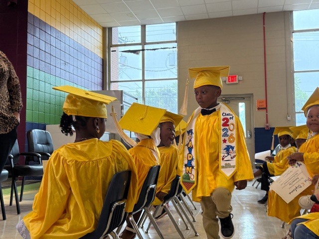 Sale Elementary Pre-K students graduated on Thursday morning. This group of little learners are going are headed to Kindergarten.  