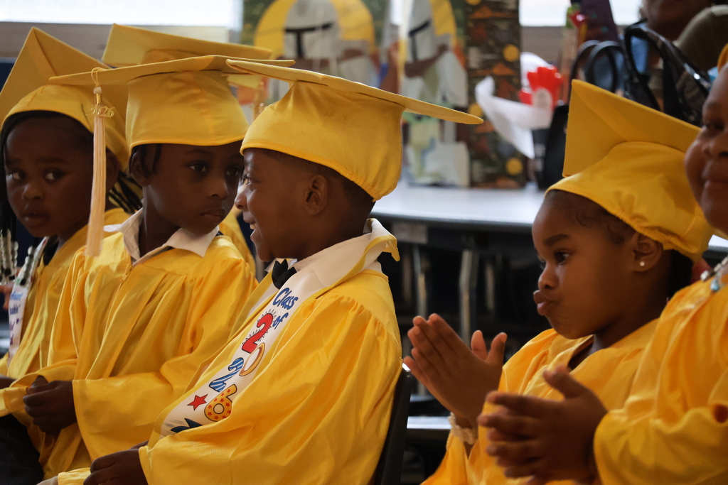 Sale Elementary Pre-K students graduated on Thursday morning. This group of little learners are going are headed to Kindergarten.  