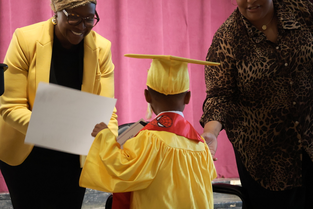Sale Elementary Pre-K students graduated on Thursday morning. This group of little learners are going are headed to Kindergarten.  
