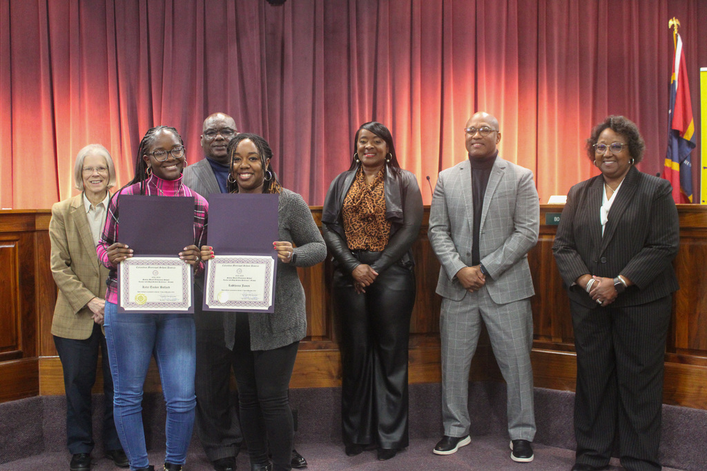 Board celebrates staff