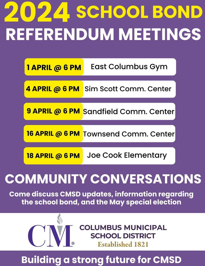 2024 Bond Referendum Meetings