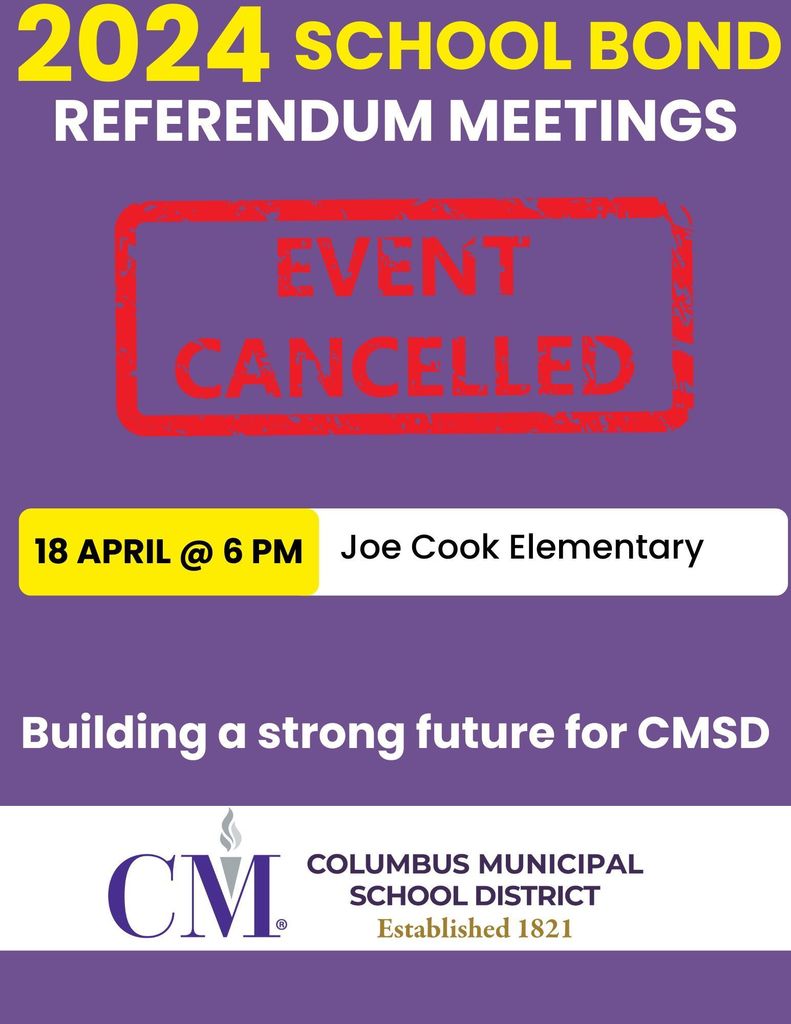 April 18 meeting canceled