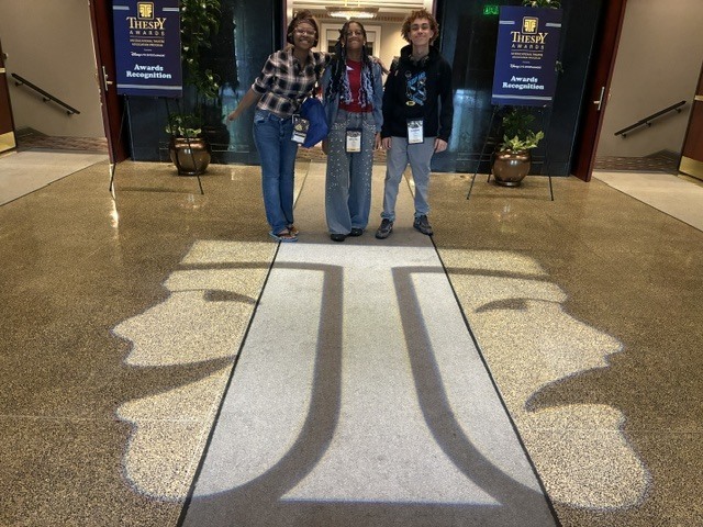 Students pose for a picture at ITF