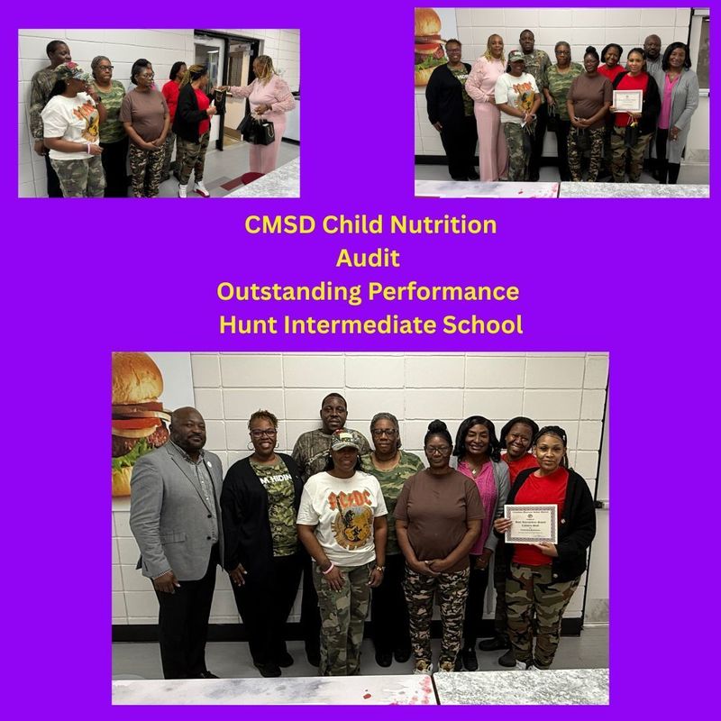Hunt Intermediate Cafeteria Staff