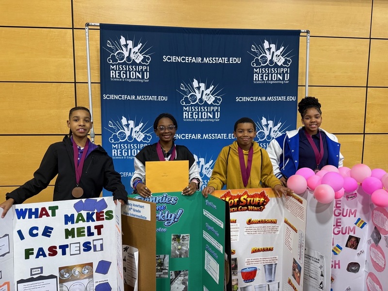 Hunt Science Fair winners