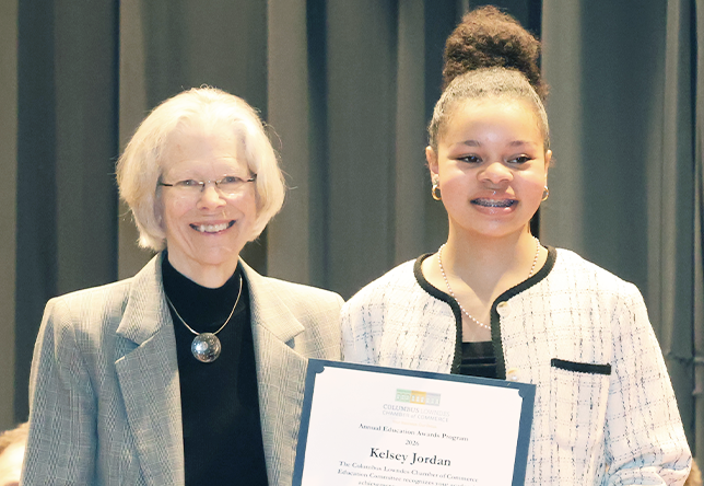 Jordan wins corporate scholarship