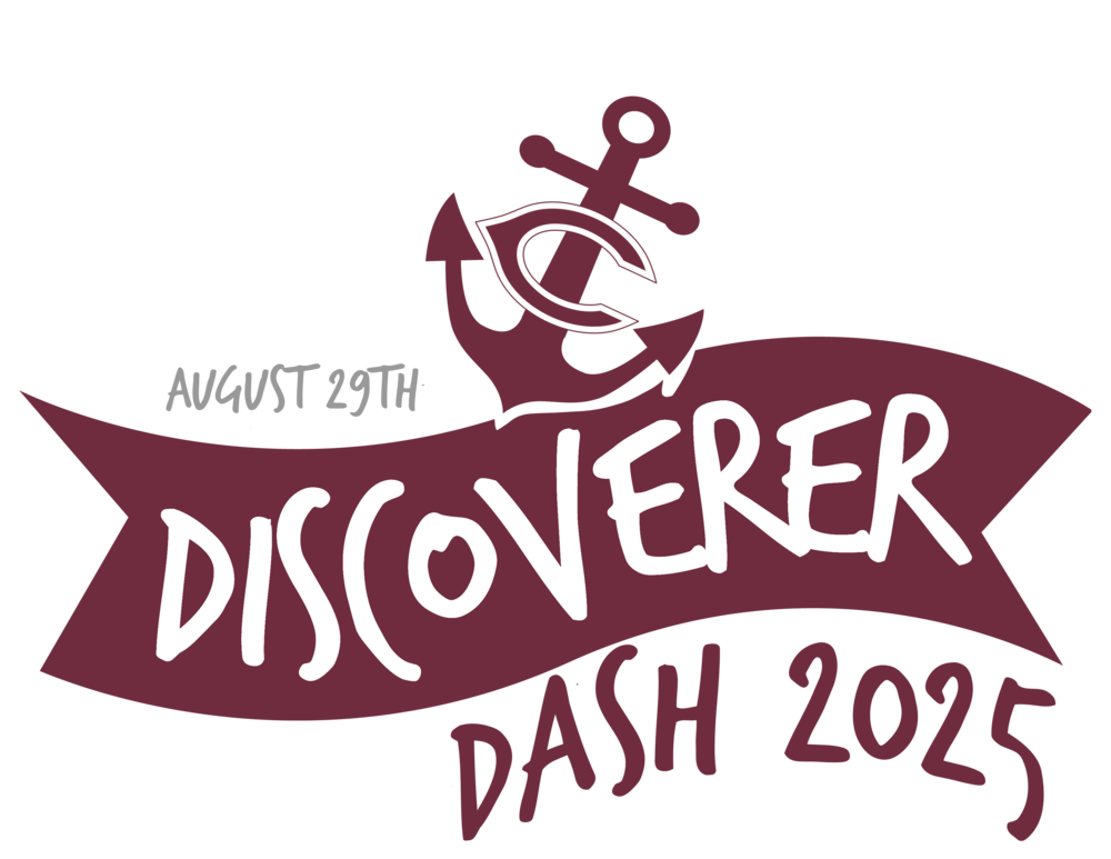 Discoverer Dash logo c with anchor and 2025