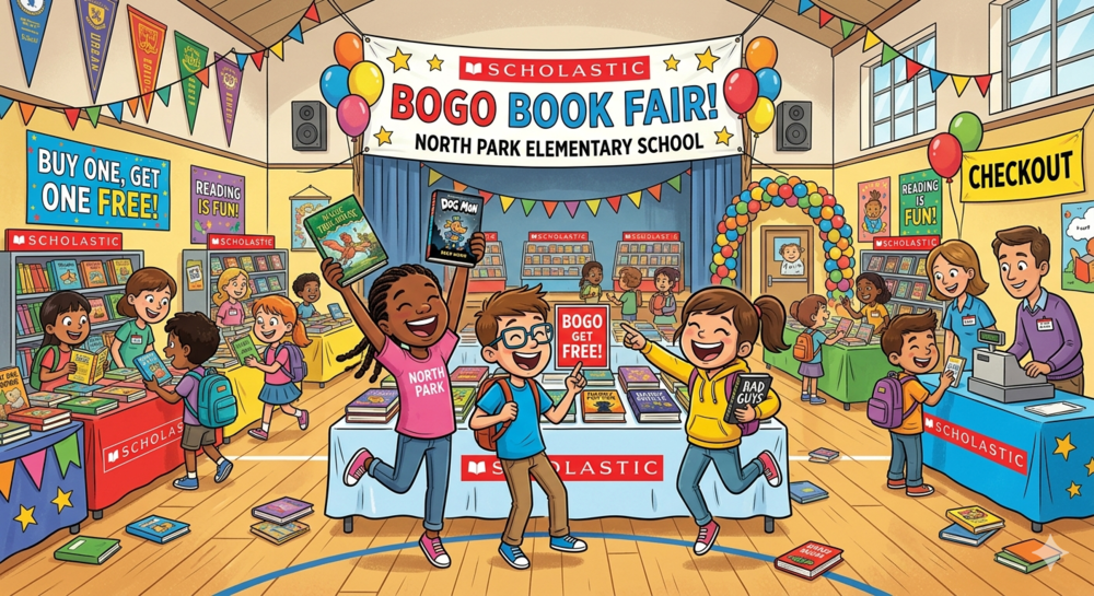 Book Fair Sign