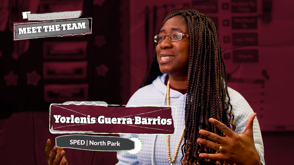 A still image of Yorlenis Guerra Barrios from the Meet The Team video. 