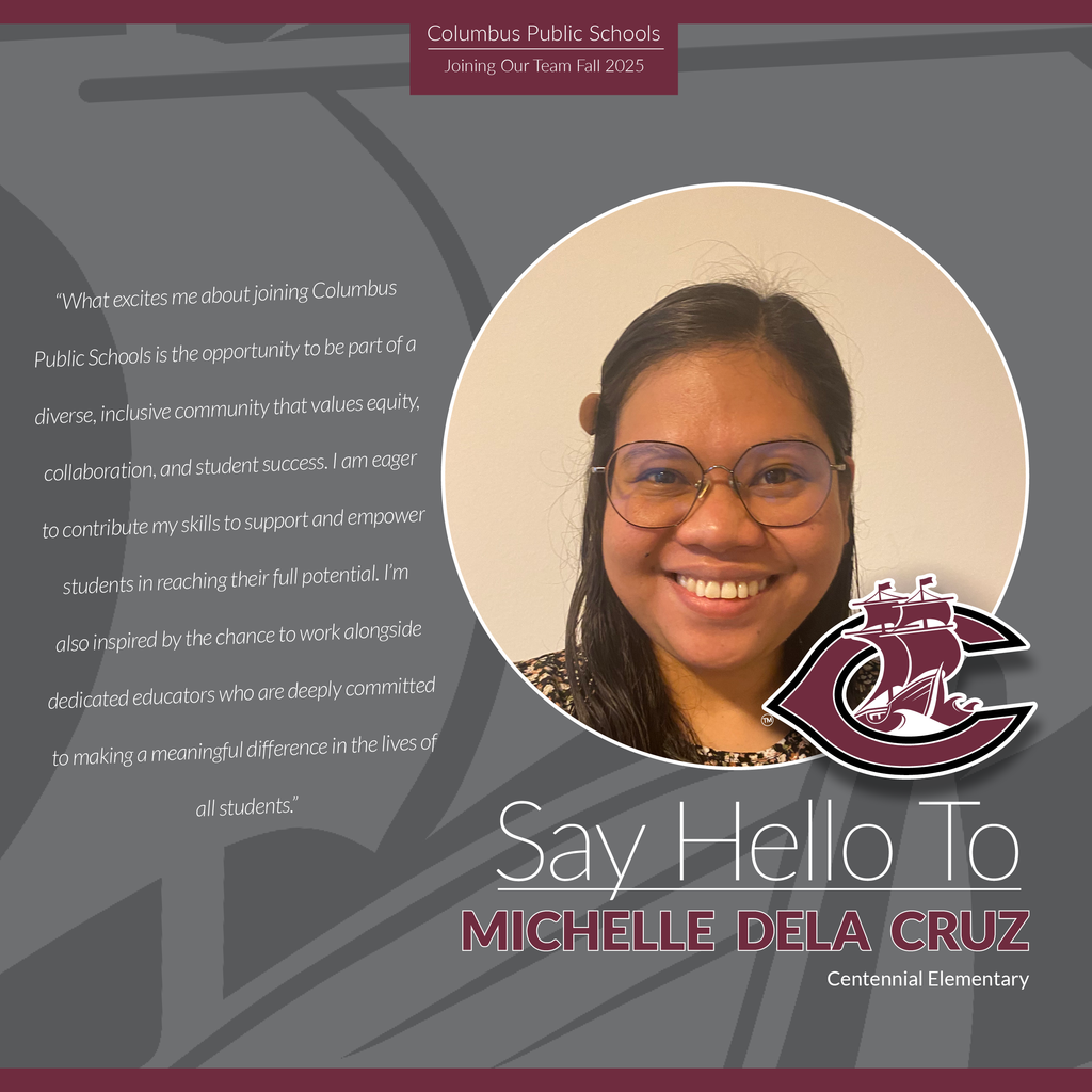 Michelle Dela Cruz HR - Say Hello To Hire - 2025 graphic shows photo of michelle and a quote from her