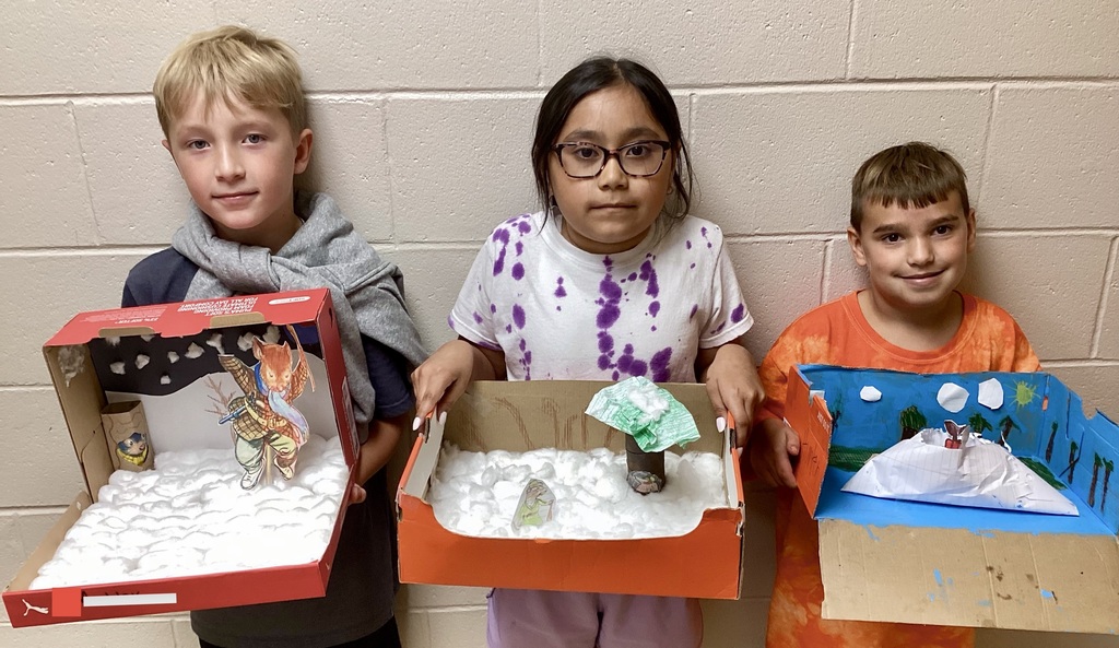 3rd Grade diorama
