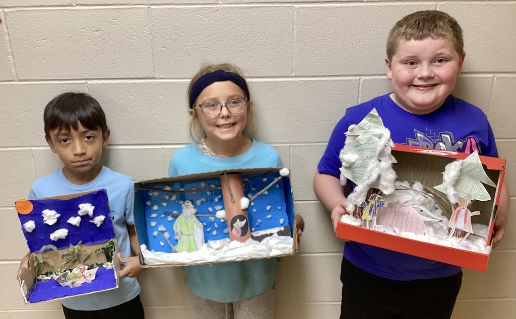 3rd Grade diorama