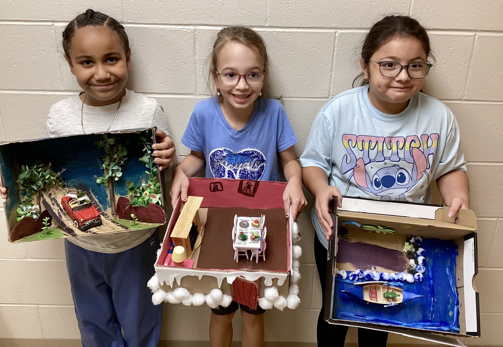 3rd Grade diorama