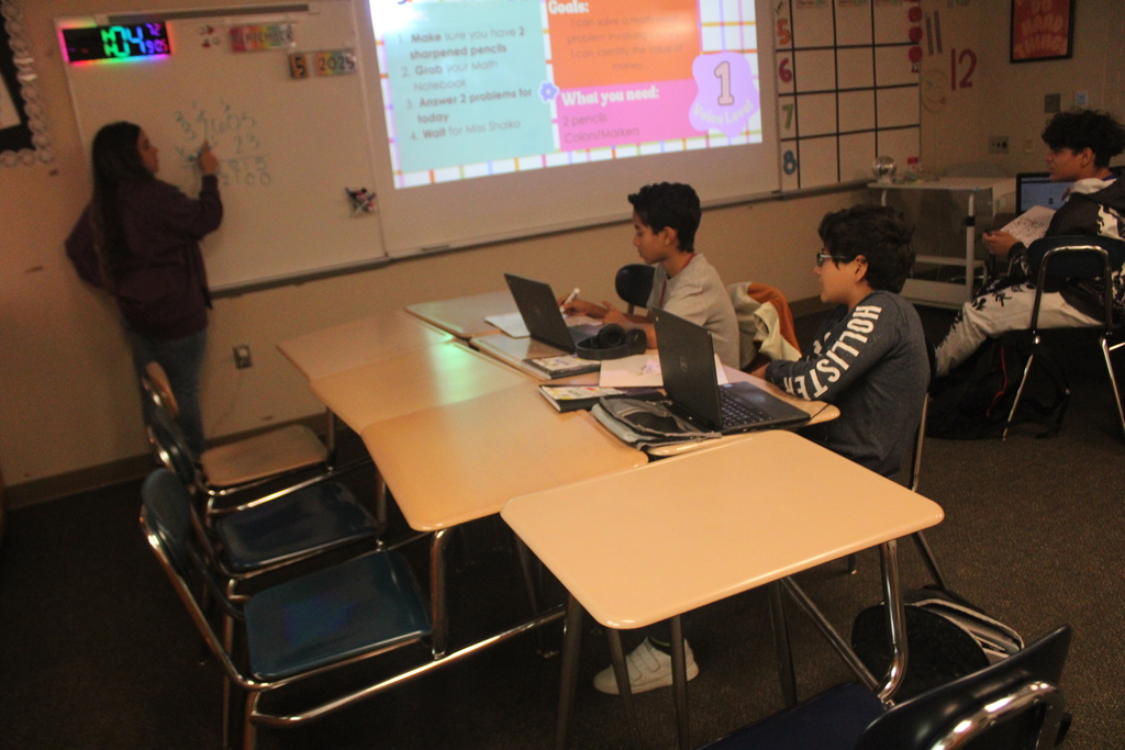 Teaching students 