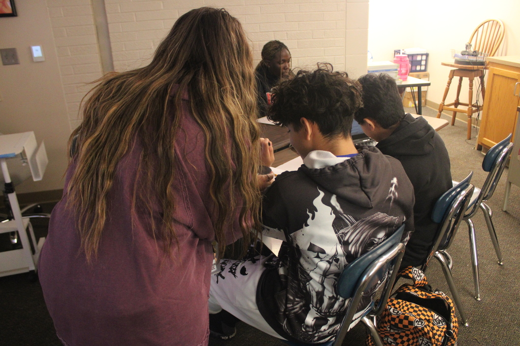 Helping students 