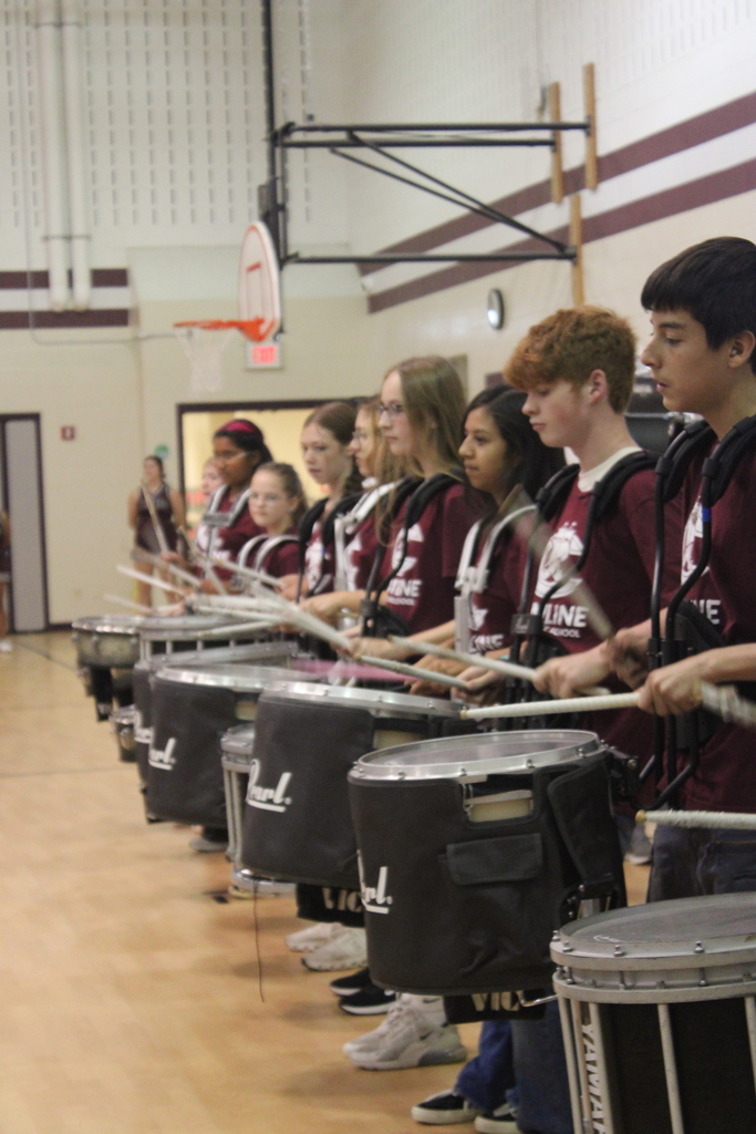 Drumline mid routine