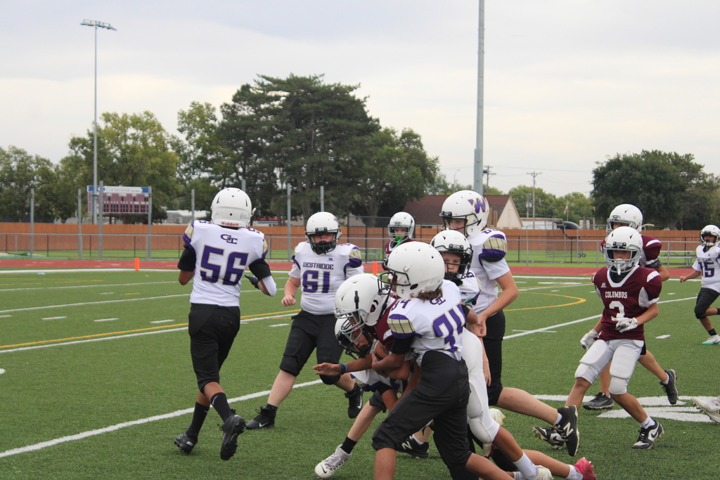 player getting tackled