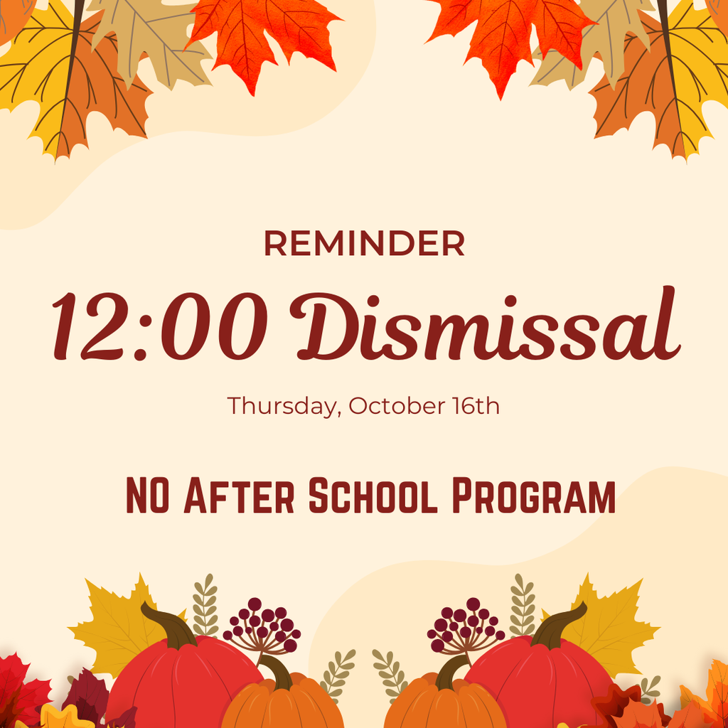 12:00 dismissal