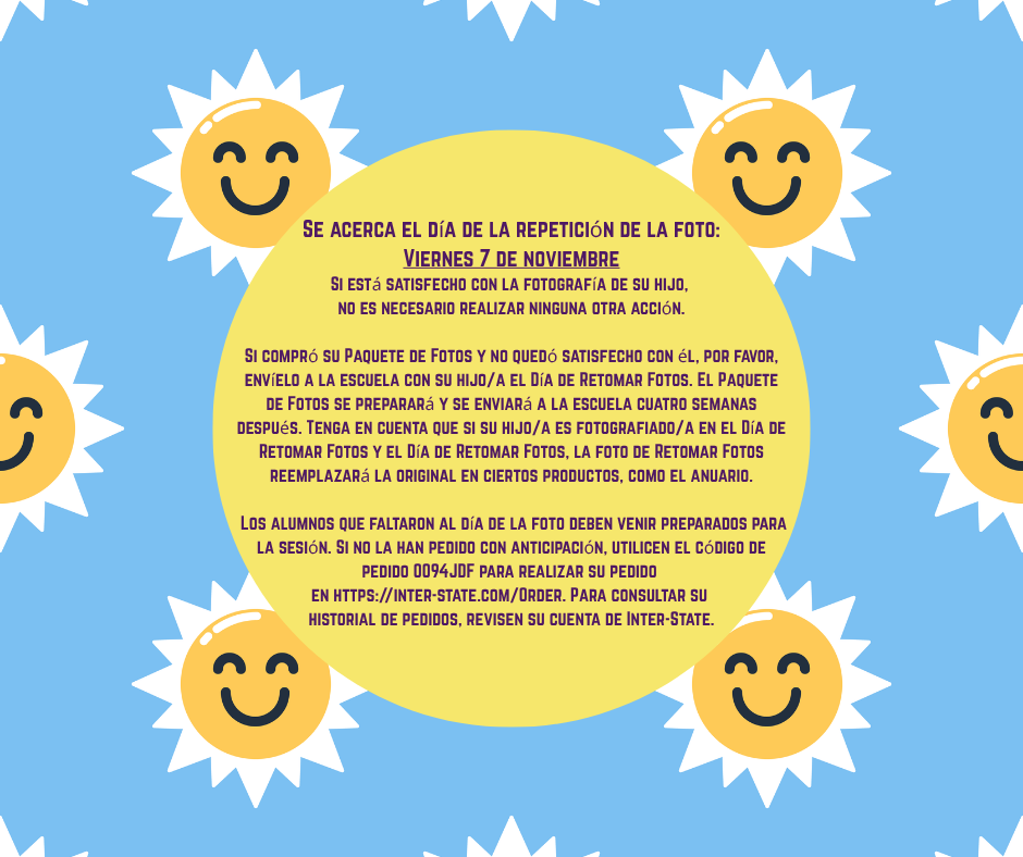 Picture Retake Day - Nov. 7