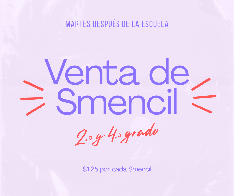 Smencil Sale 2nd & 4th grade