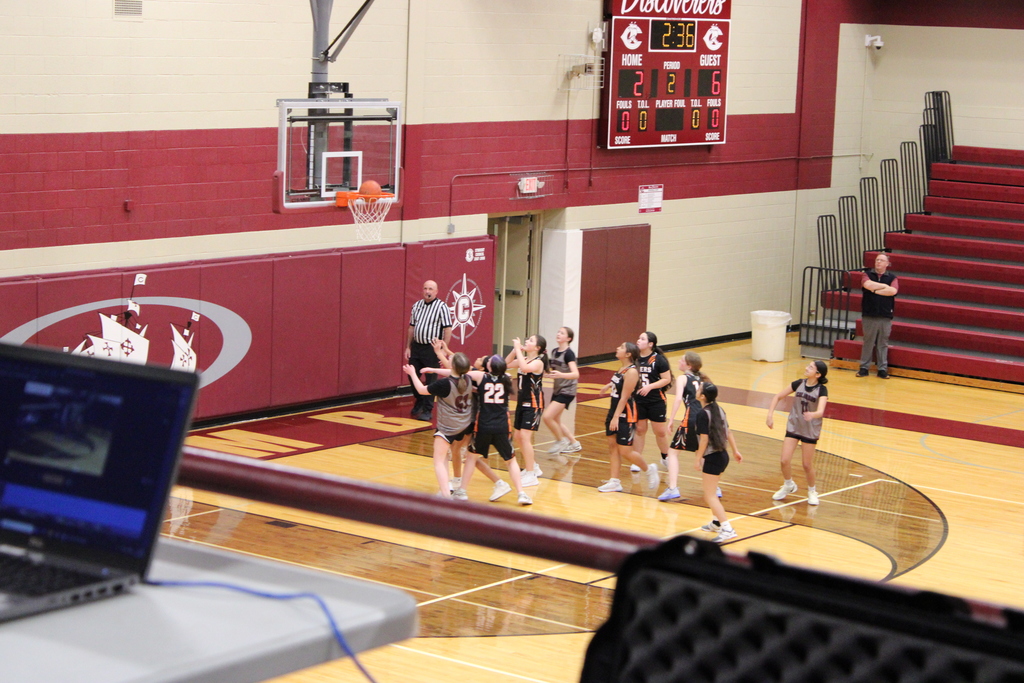 Columbus scores again on Hastings later in the game