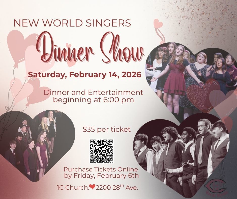 English NWS Dinner Show - saturday february 14, 20206 tickets can be purchased online and shows photos of students performing