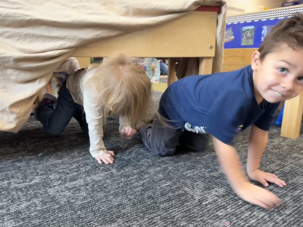 Under the "bridge" and over the "mountain."