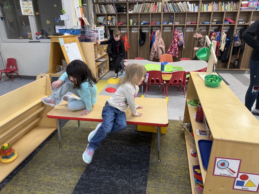 Under the "bridge" and over the "mountain."