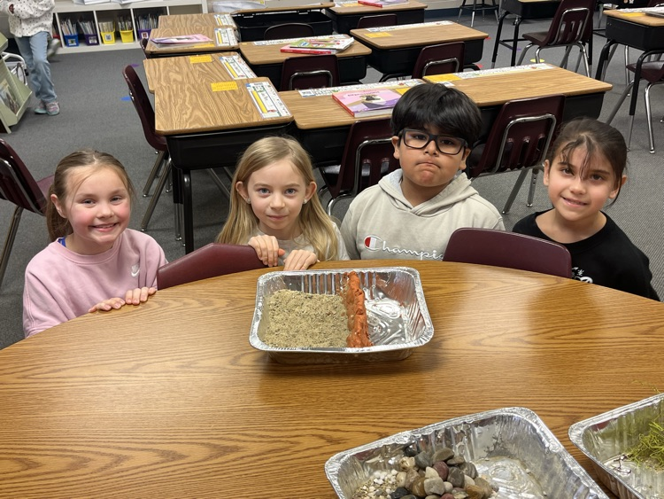 This group built a sea wall. Great work!