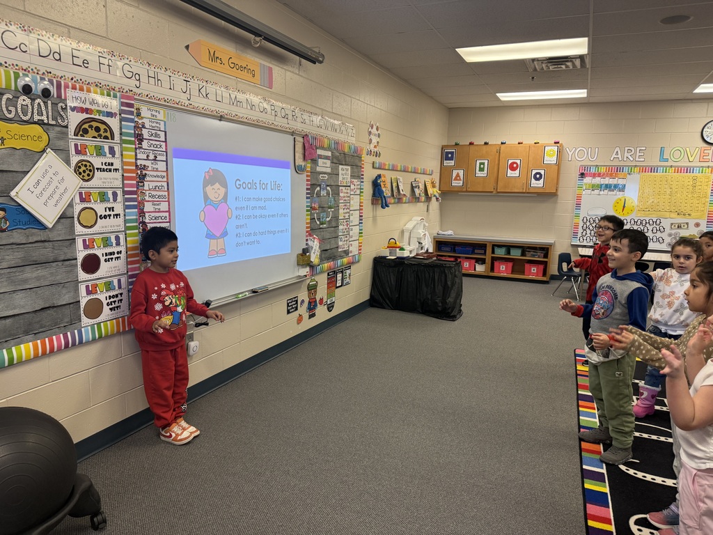 Leading morning meeting