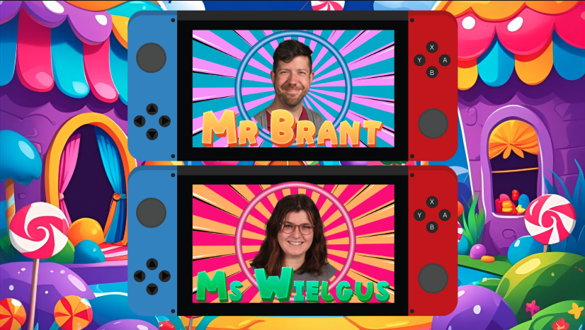 Mr. Brant and Ms. Wielgus tile page