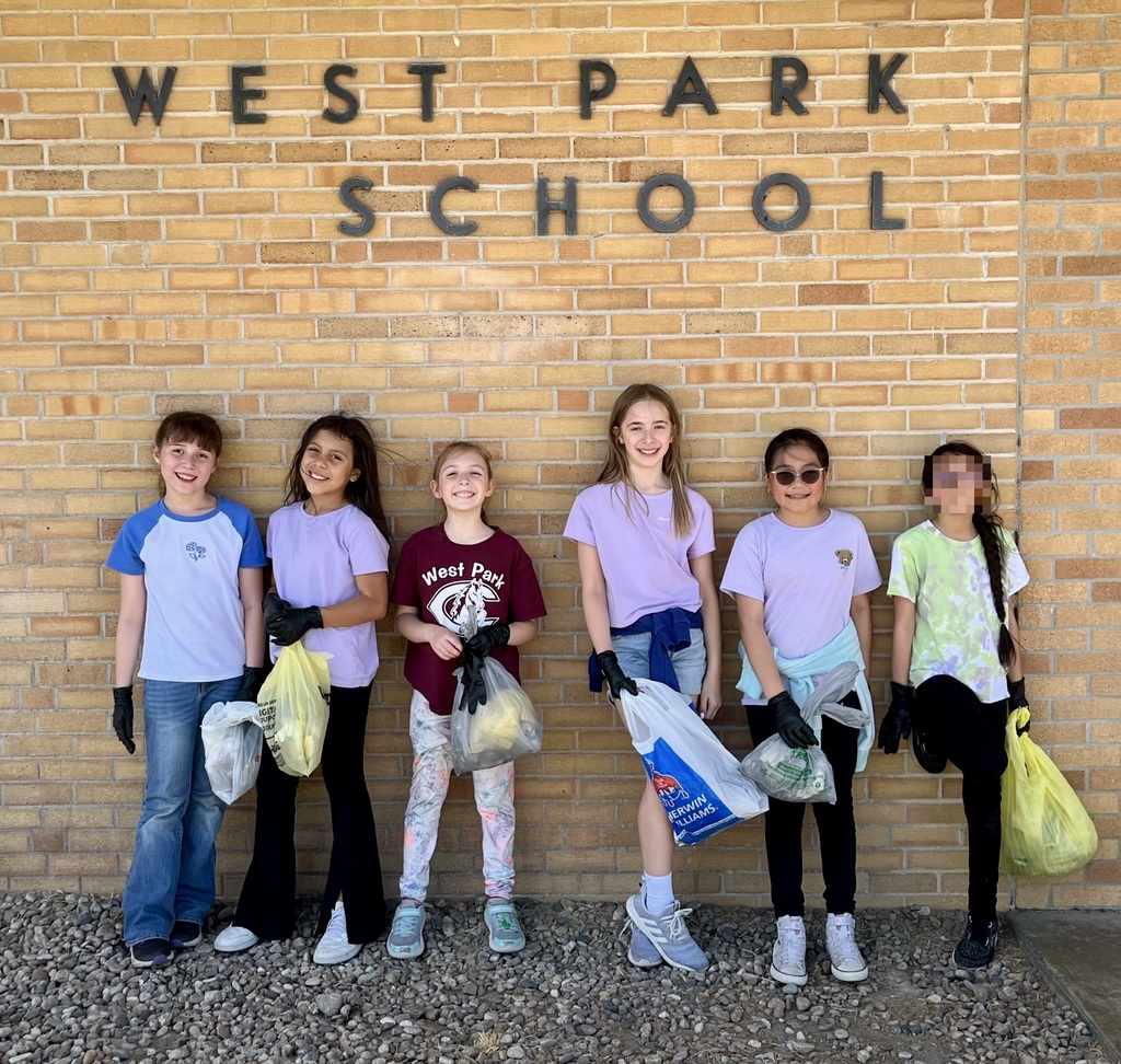 Student Council trash pick-up day!
