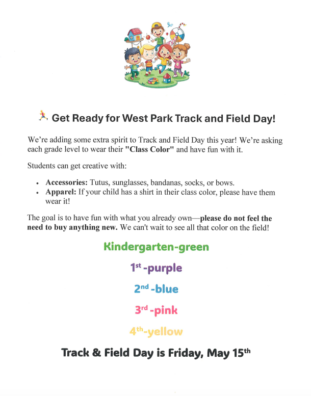 Field Day Class colors