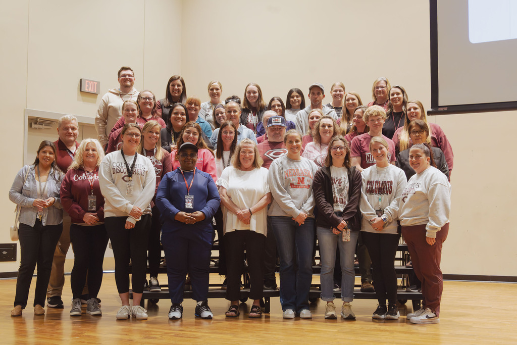 Photo of all staff who have served 5 years with CPS