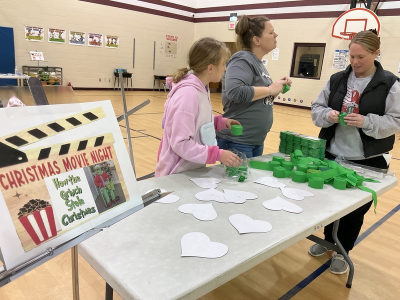 People at Grinch station